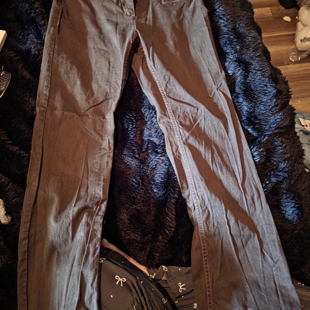 Anthropologie Dark Brown Pants